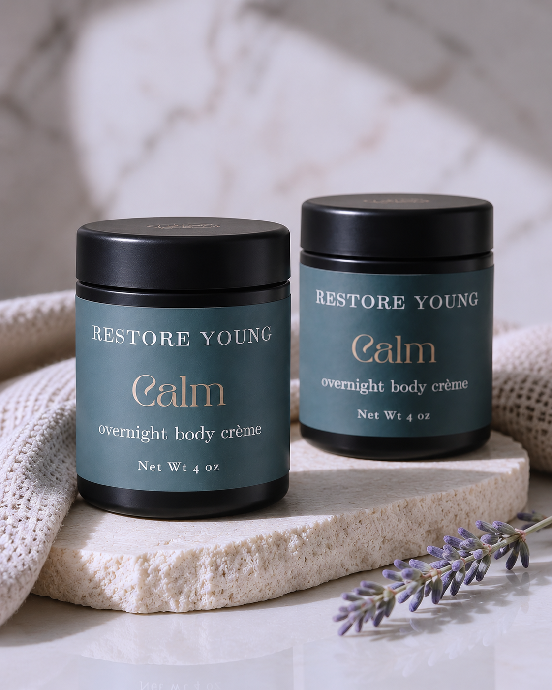 Calm - overnight body crème