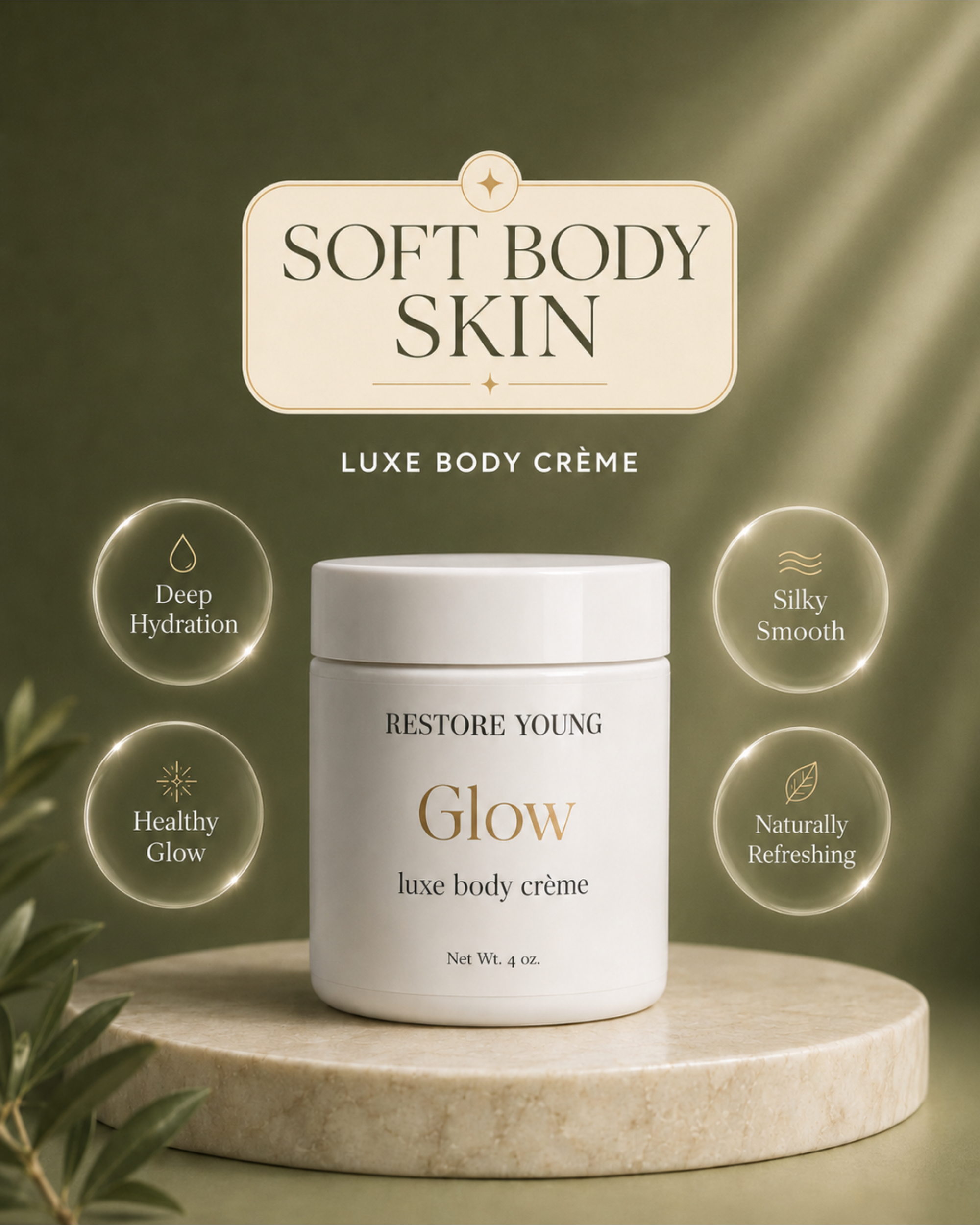 Glow - luxe body crème