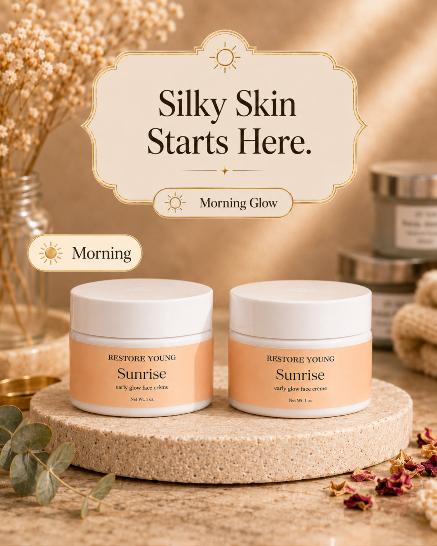 Sunrise - early glow face crème