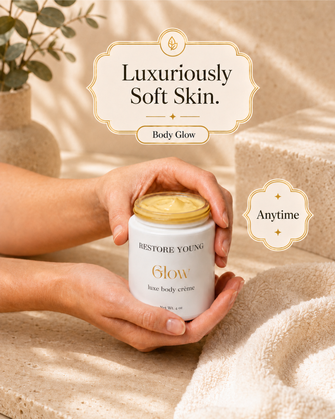 Glow - luxe body crème