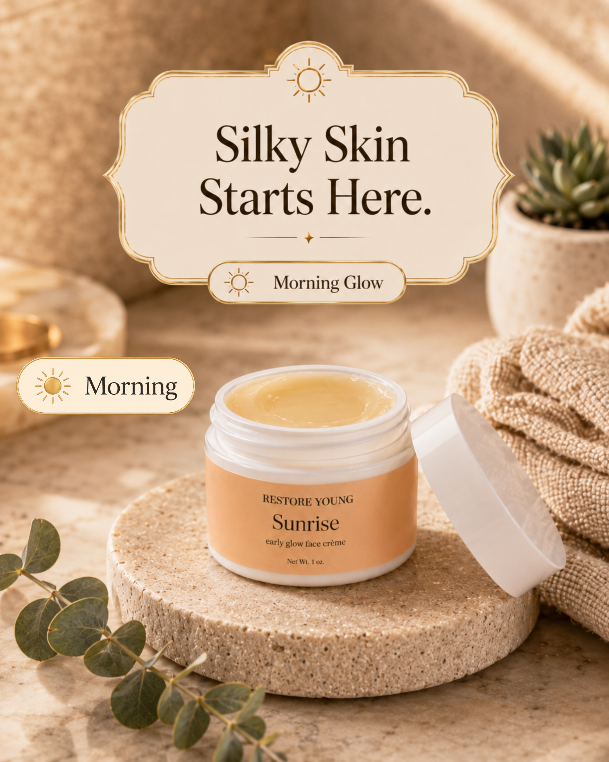 Sunrise - early glow face crème