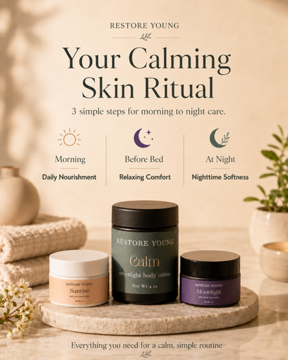 The Calm Trio Set (Sunrise, Moonlight, Calm)