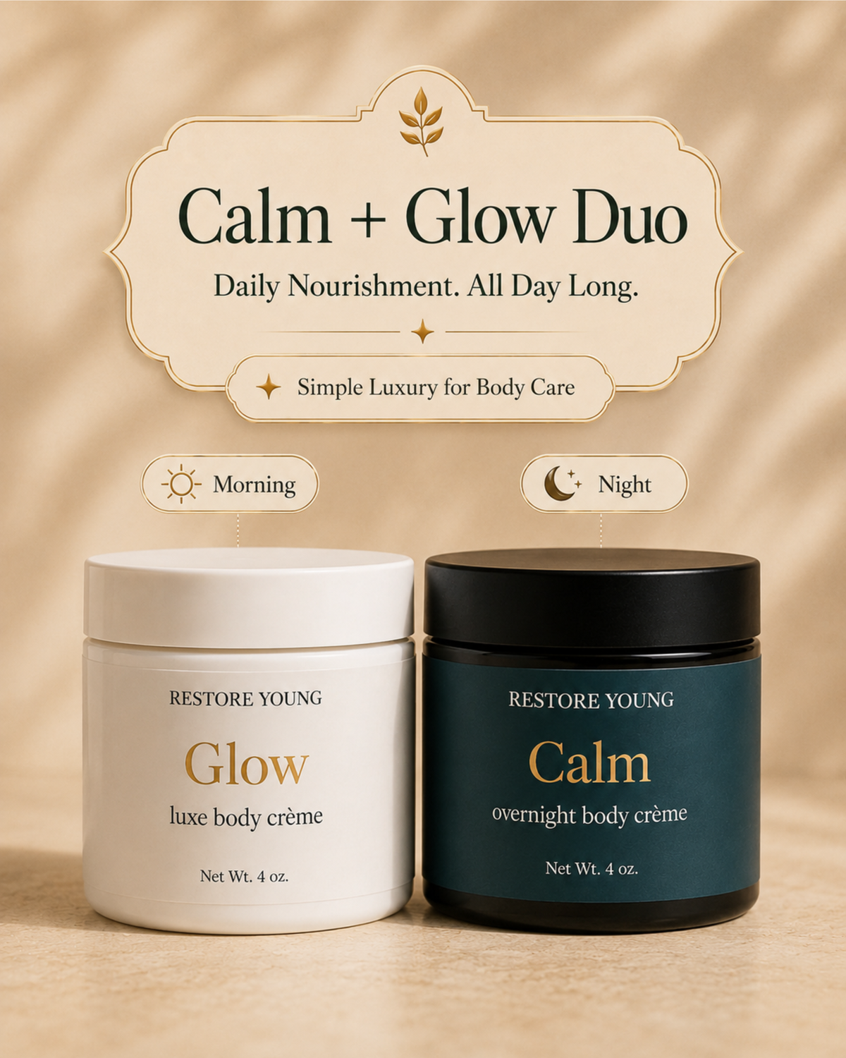Calm + Glow Duo